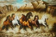 unknow artist Horses 039 china oil painting artist